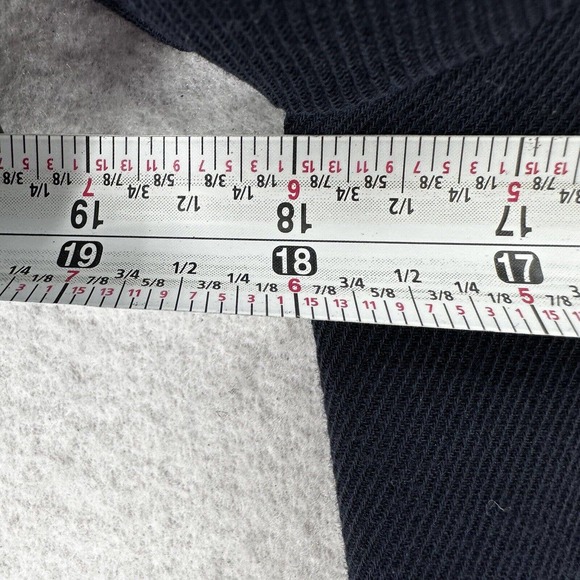 VINTAGE Hunt‎ Club Double Breasted Blazer Womens 8 Jacket Blue Gold Buttons Wool - Picture 13 of 14